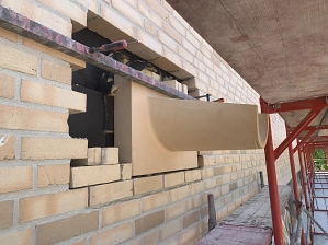 Abb. 10 Fassade Speiermontage