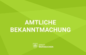 amtliche Bekanntmachung