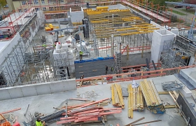 Schalung der Decke 4_OG_BT4_Schalung Decke