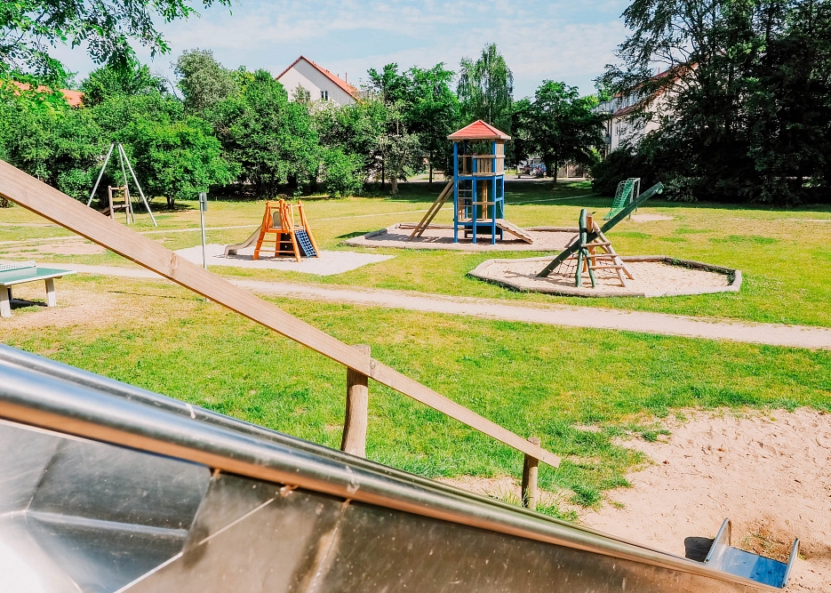 Spielplatz Rosenpark Spielplatz Rosenpark © Stadt Werneuchen