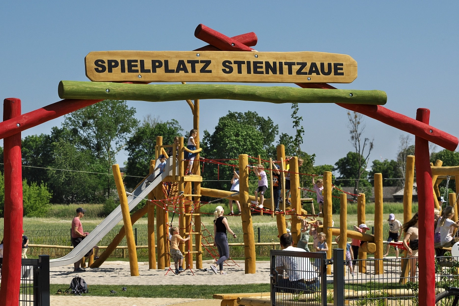 Spielplatz Stienitzaue Spielplatz Stienitzaue © Stadt Werneuchen